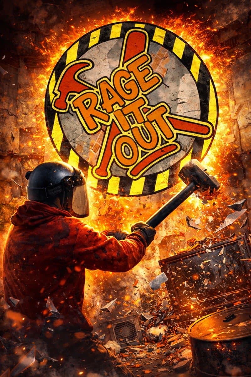 Rage It Out rage room in Consett - smash room experience