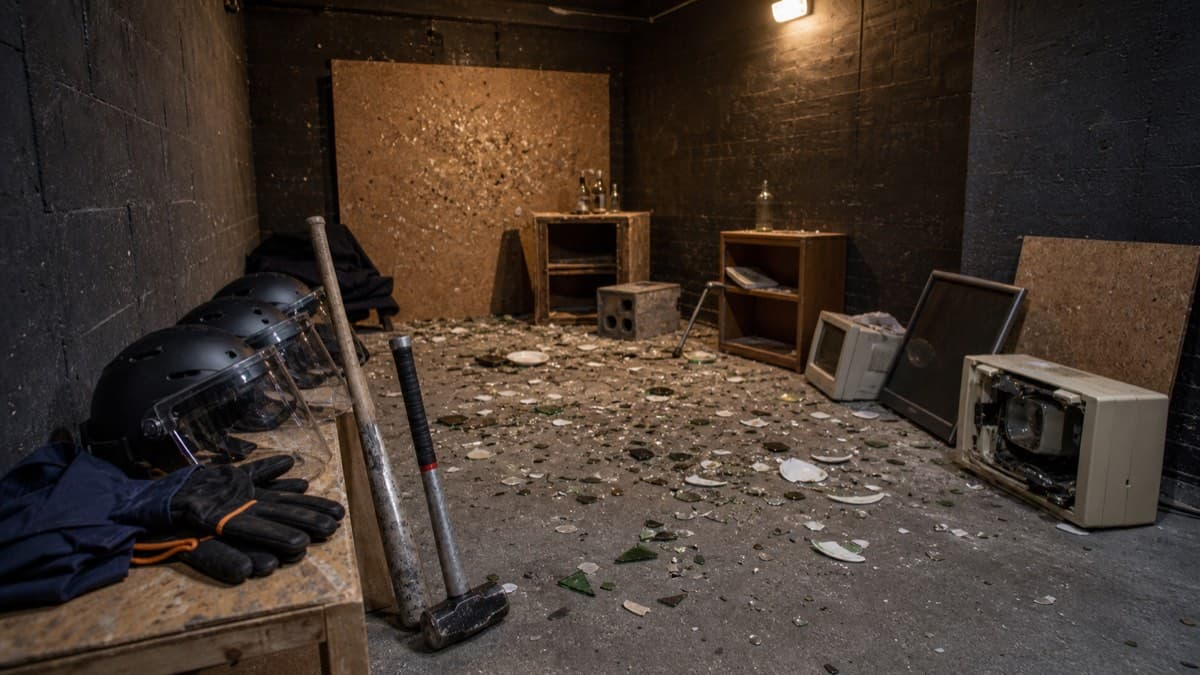 Unleashed Castleford rage room in Castleford