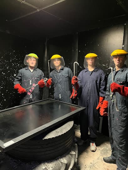 The Rage House rage room in Newcastle-under-Lyme